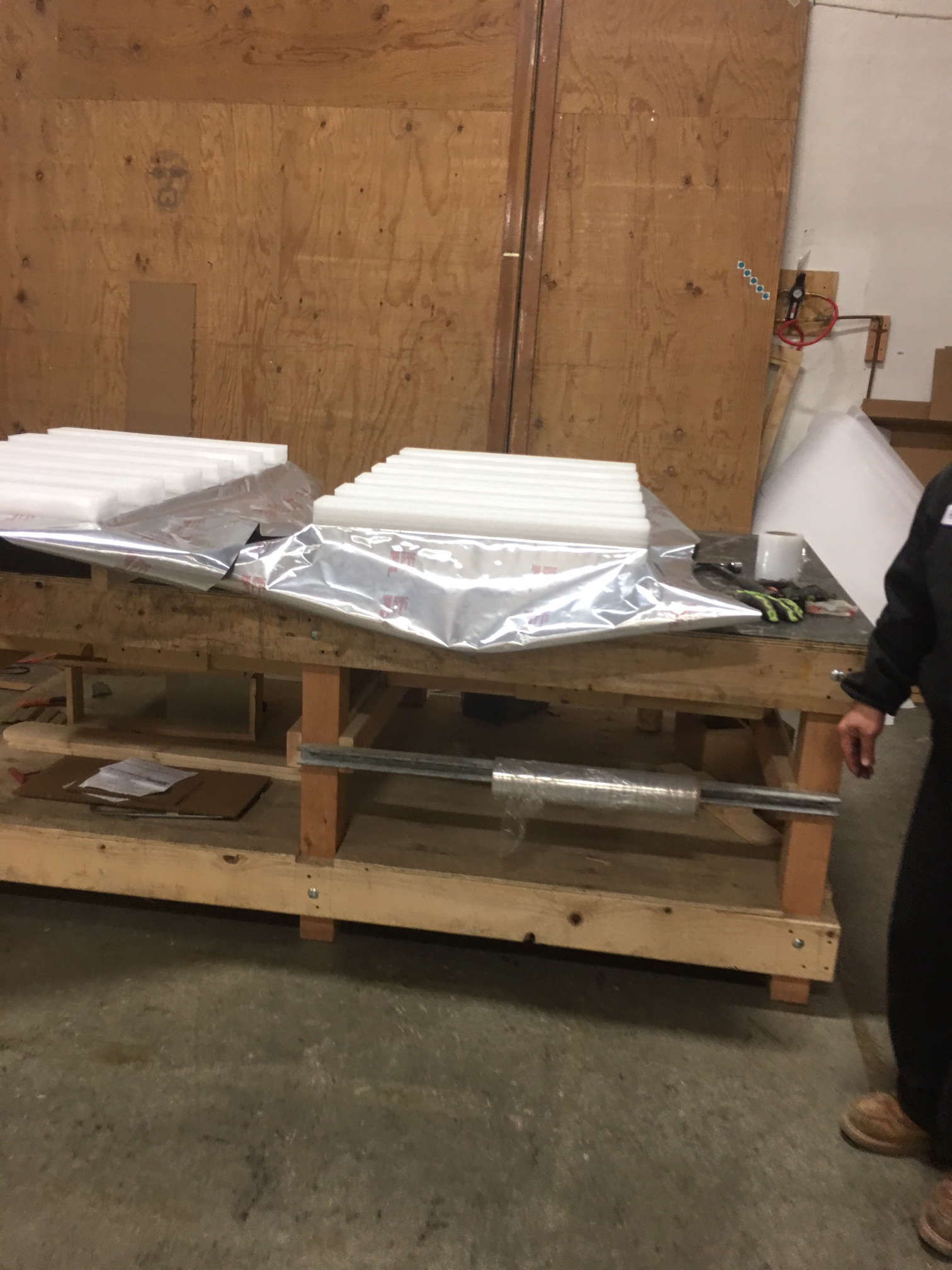 Crates being made: a16