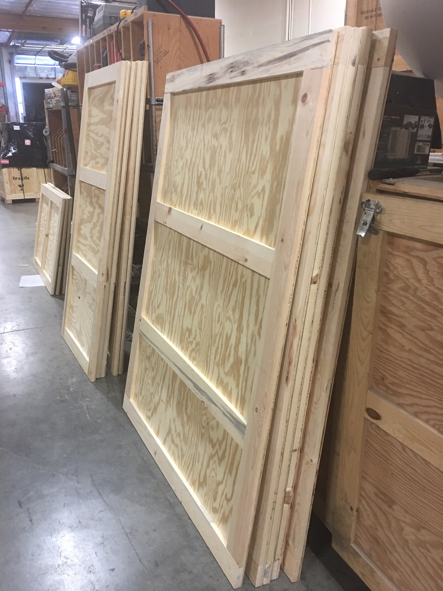 Crates being made: a18