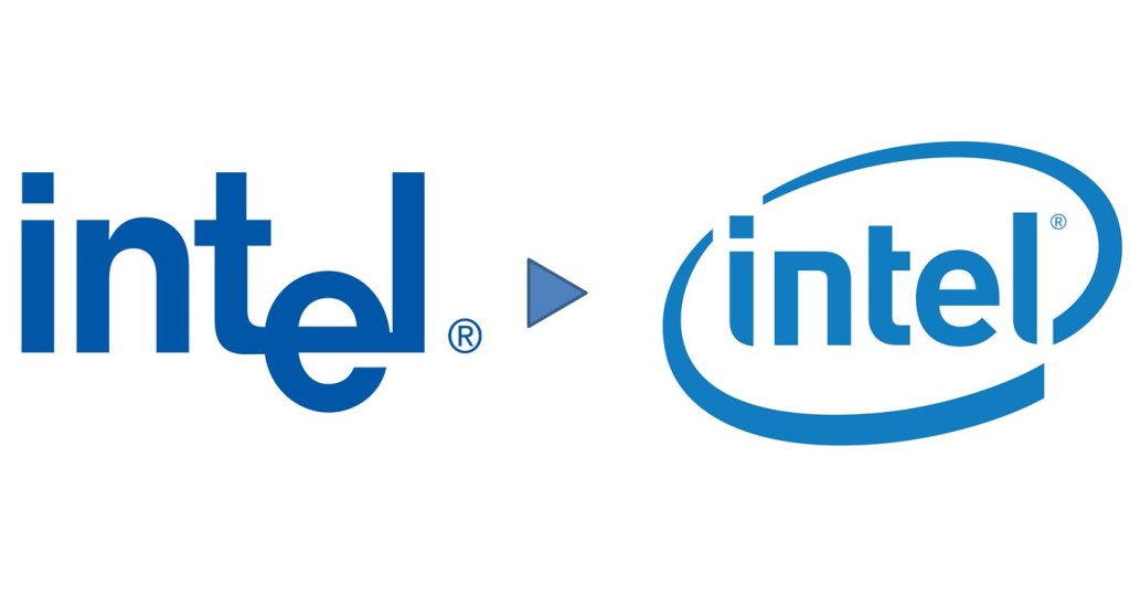 Intel: Two Intel logos 1024x558
